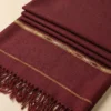 Mehroon Handmade Islampuri Wool Shawl for Men