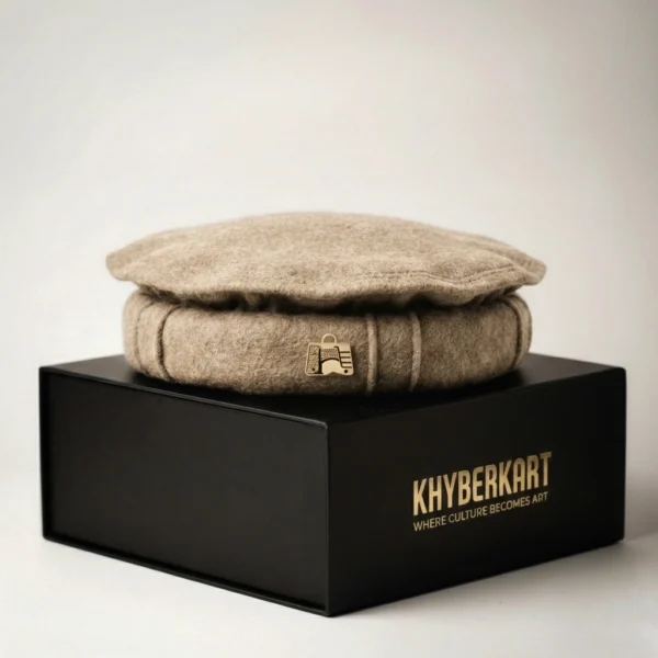 Light Beige Chitrali Pakool